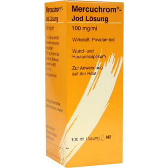 Mercuchrom®-Jod Lösung Packshot
